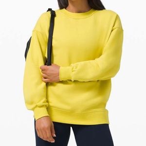 Lululemon Perfectly Oversized Crew- size 12, great condition